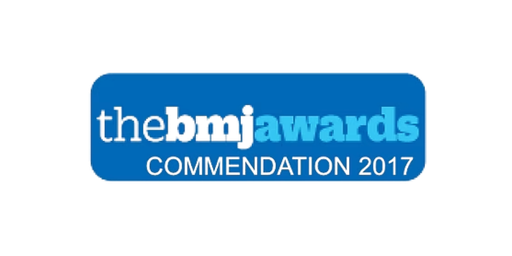 The BMJ Awards Commendation 2017